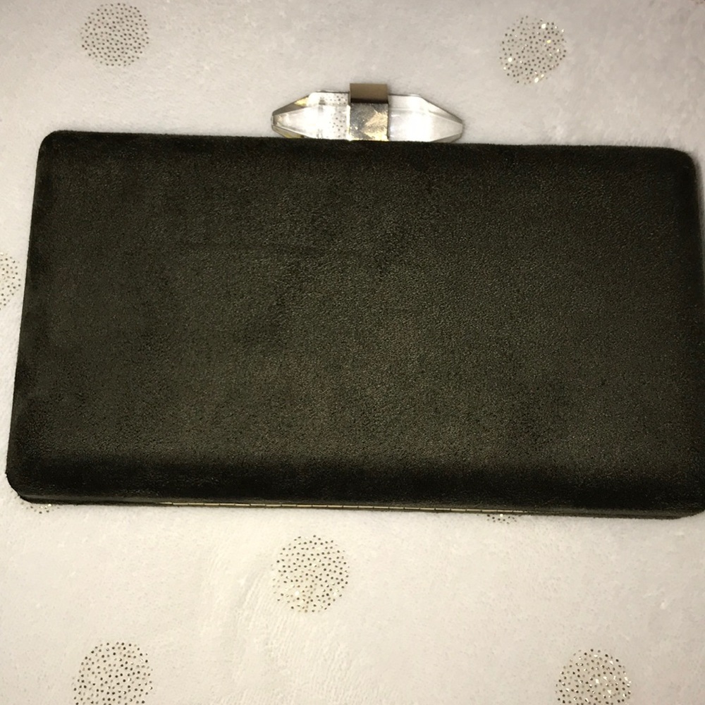 Olive green clutch